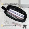 Star Print Pencil Case Large Capacity Pen Bag Durable Stationery Organizer  School Office