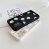 Retro Daisy Flowers Silicone Phone Case For Iphone17 16pro 15pro 14 13 12 11 12pro 13pro Max 14plus Anti Fall Protective Cover