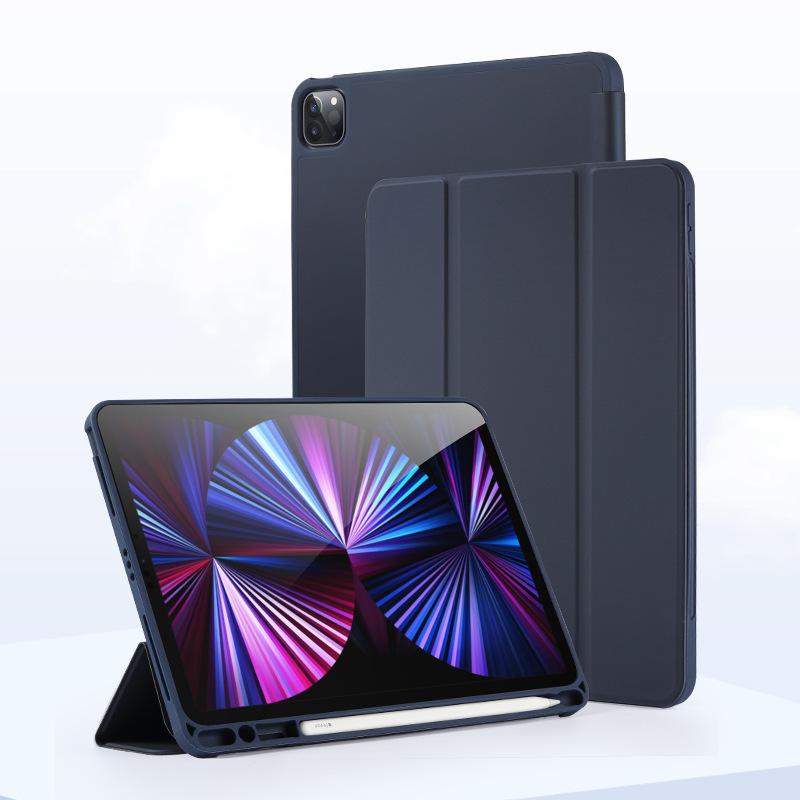 Vhodné pro 2025 11palcový 10,5palcový Air4 Tablet s přihrádkou na pero Ipad10.2 Silikonový 9,7palcový Měkký Kryt Spodní Ochranný