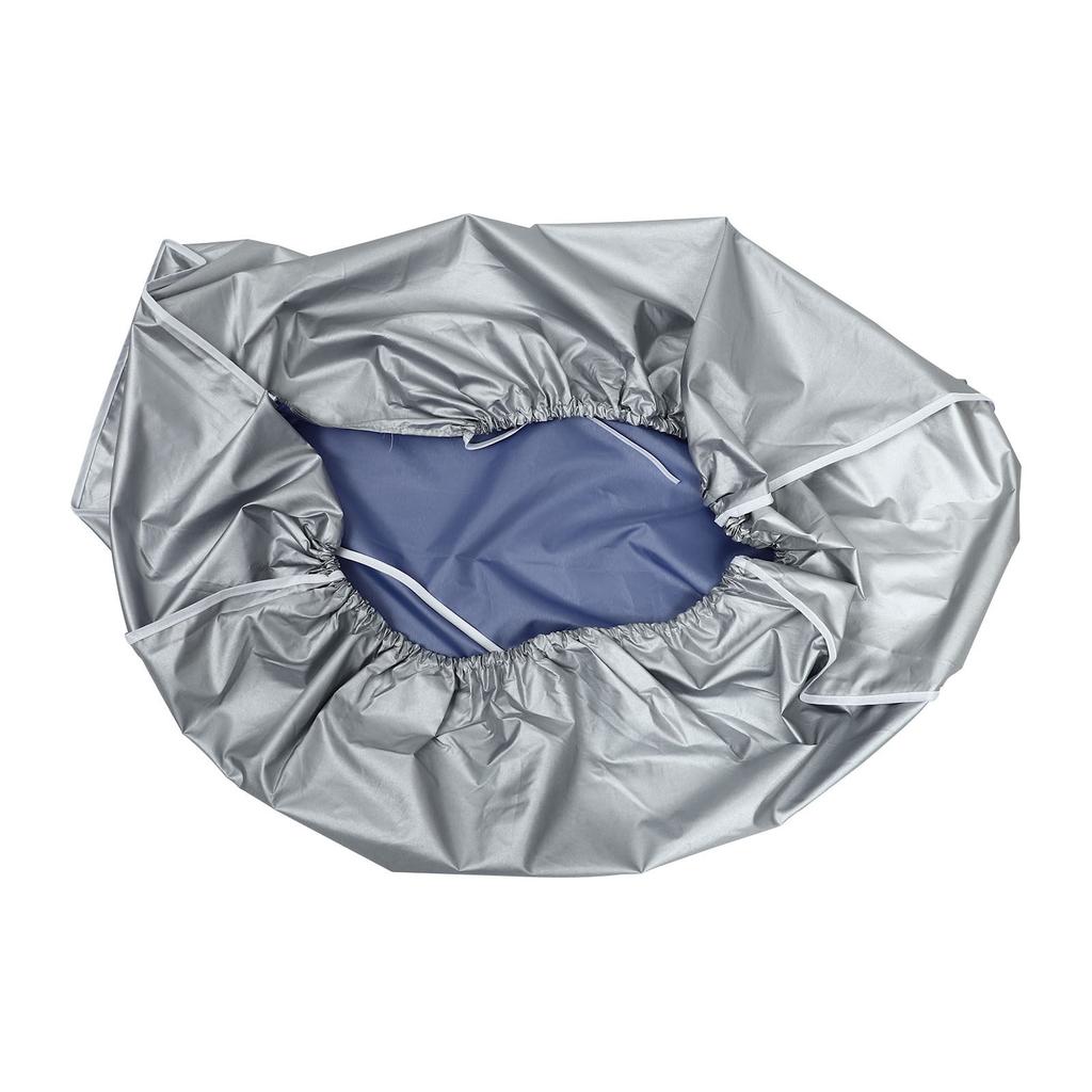 1pc Polyester Air Conditioner Outdoor Cover Full Protection Weatherproof Foldable Ac Protector For All Models Air Conditioner