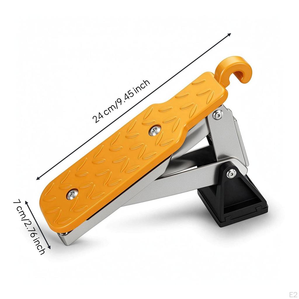 Adjustable-Angle Car Roof Pedal Folding Vehicle Door Latch Step Portable