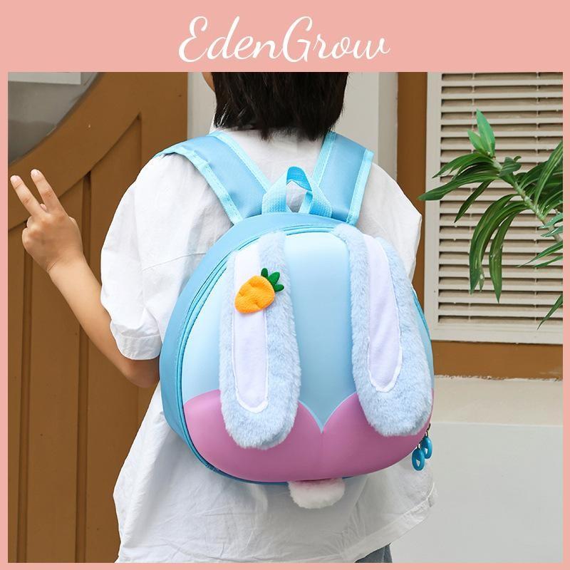 Animal Rabbit Ears Backpack Cartoon Print Schoolbag Kids Gifts Lightweight