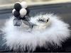 Elegant Car Interior Decor: Stylish Lady Dashboard Ornaments