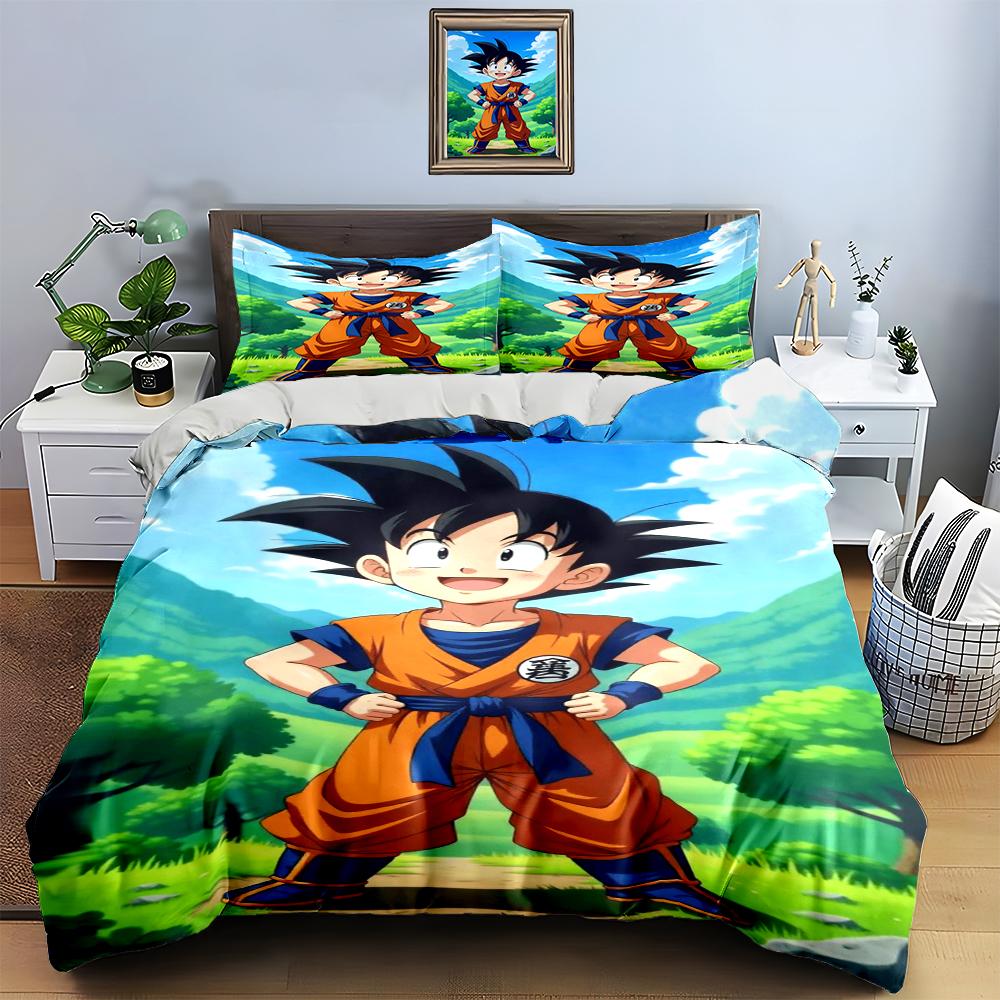 Anime Character Illustration. Bedding Duvet Cover Sets Duvet Covers Pillowcases Gifts (1 * Duvet Cover 2 * Pillowcases, Without Duvet Insert)
