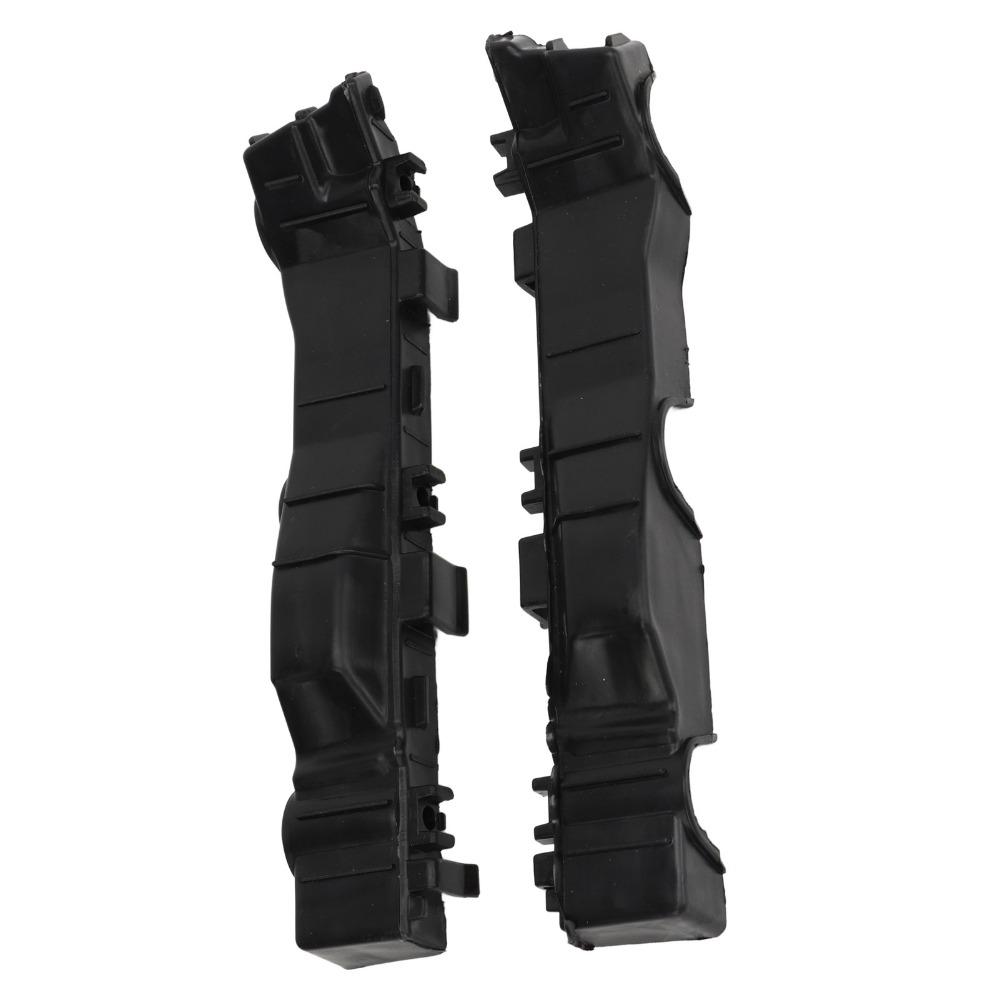 2PCS Black Bumper Support 865141W200 865131W200 Mount Holder for Kia Rio 2012-2017 Auto Body Repair