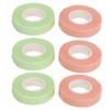 40pcs Eyelash Tape Self Adhesive Breathable Eyelash Extension Tape for Beauty Salon Pink Green