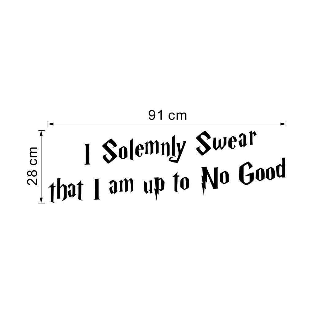 I solemnly Swear I am up to No Good Harry Potter Decal Stickers, Labels ...