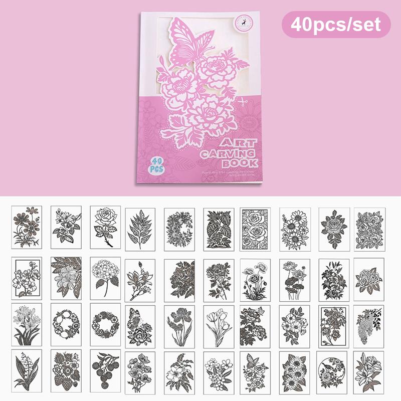 Creative Paper Cutting And Origami Book Diy Craft, Paper Cutting Painting, Engraving Painting, Holiday Gift