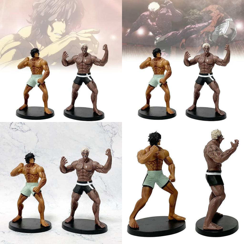 Kengan Ashura Tokita Ohma Wu Lei An Muscle Man Pvc Figure Anime Collectible Model