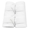 4 Rolls White Thicken Fleece Horse Leg Wrap Bandage Boot Protection Support Professional Equestrian