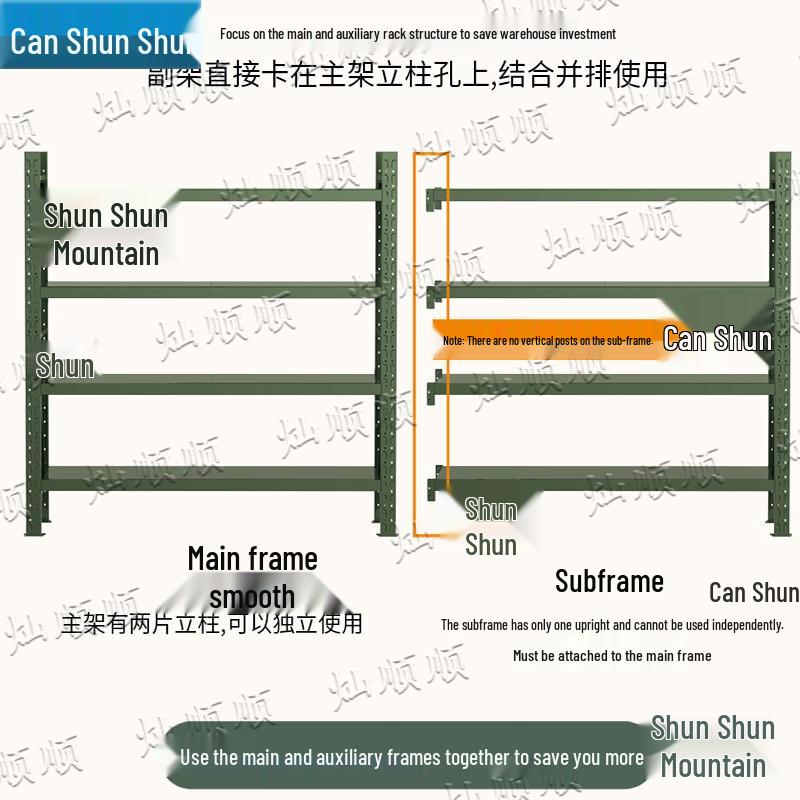 Canshunshun Heavy-Duty Modular Outdoor Utility Rack