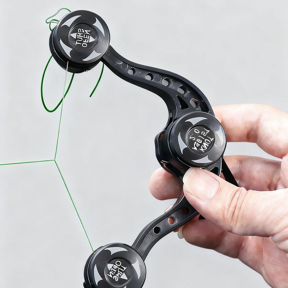 Fishing Line Knotting Assist Tool GT FG PR Knotter Bobbin Winder Manual Wire Binding Sea Lure Fishing Accessory