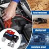 12V 24V Dual Voltage Battery Master Cut Off Switch Zinc Alloy Structure Negative Pole Disconnect For 16Mm17Mm Diameter Pile Head