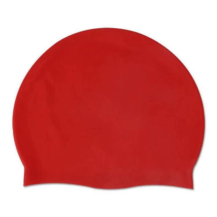 Adult Silicone Swimming Cap: Unisex, Long Hair, Waterproof, Ear Protection, Professional Fit