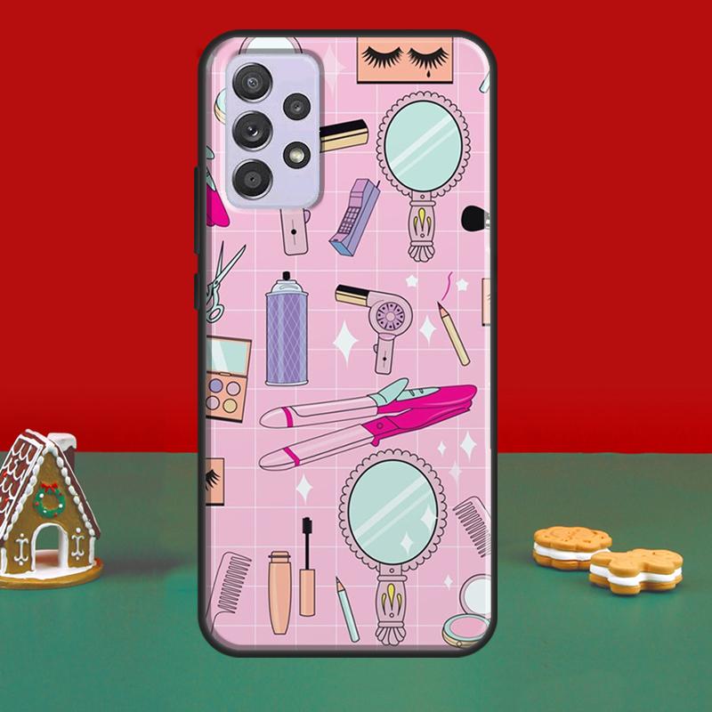 Friseur Friseurkoffer für Samsung A52S A12 A32 A42 A52 A72 A51 A71 A31 A11 A40 A50 A70 A21S Handyhülle