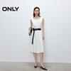 Only Women's 2025 Summer Sleeveless Tie-Waist A-Line Dress