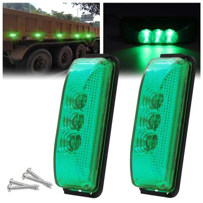 Ygmylandbb LED LKW Seitenmarkierungsleuchte, 24V, , 3-LED Seitenleuchte, Fahrzeugbreitenleuchte,
