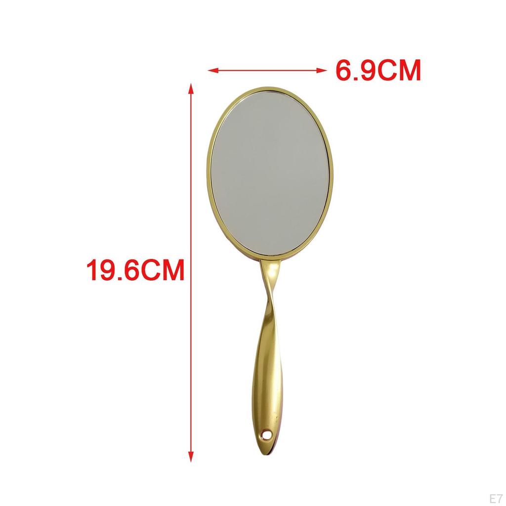 Handheld Makeup Mirror Compact Vanity Personal Cosmetic for Travel