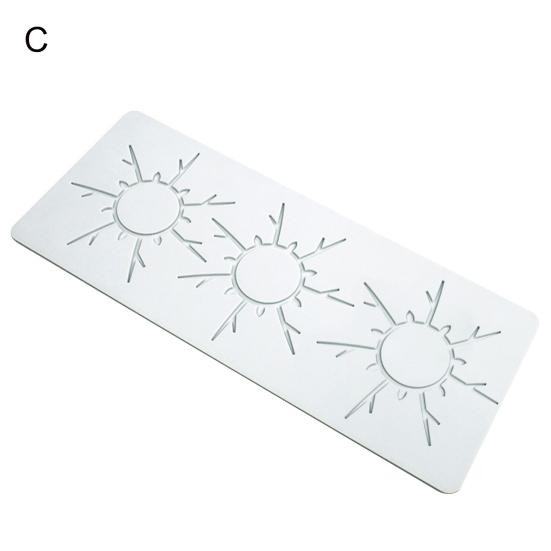 Silicone Fondant Mold Elk Flower Sun Shape Non-sticky Food Grade High Temperature Resistant Easy Release Candy Chocolate Food Cooking Mold