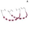 1Pair Cartoon Fake Braces Colorful Brackets For Teeth Temporary Metal Wires Metal Bracket Orthodontic Ligature Ties Dental Tool