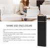 SSD Enclosure M.2 PCIE NVMe   Dual Protocol SSD Enclosure Type C High Speed Transfer Aluminum Alloy Mobile SSD Case (Not Inclube Hard Disk)