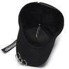 Baseball Cap Hat Iron Ring Spring Summer Autumn Punk Hip Hop Rock Adjustable Unisex Men Women Outdoor Casual Cotton Snapback