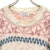 JUMP Eve Roth 90s Old Overall Handle Long Sleeve Crew Neck Sweater S Knit Men's Used