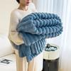 Winter Thicken Wide Striped Stitch Quilt Multifunctional Blanket Can Be Used As Bed Sheet Cover Quilt Nap Blanket Pet Blanket