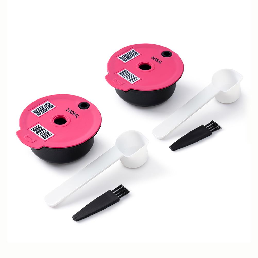 3Pcs Refillable Coffee Capsule Cup for Bosch-s Tassimoo Reusable Cafe Capsule Filter Coffee Maker Instrument Tool