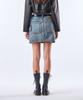 Pillogeulaem Ami Denim Cargo Skirt