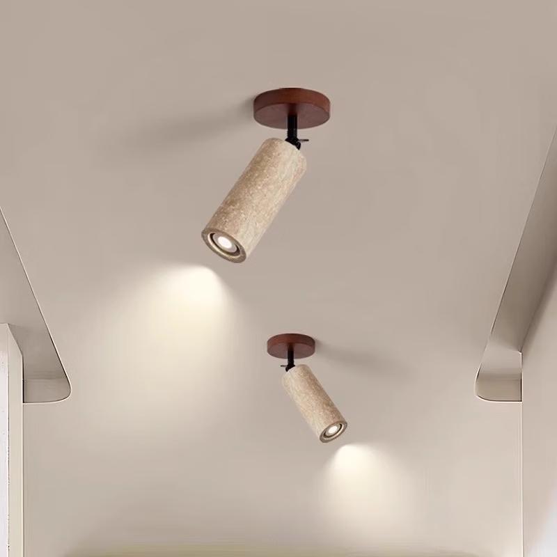 Dream Bubble Travertine Ceiling Light