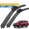 Erick's Wiper LHD Front Wiper Blades For Mitsubishi Outlander CU ZE ZF 2001 - 2006 Windshield Windscreen Window Brushes 22"+19"