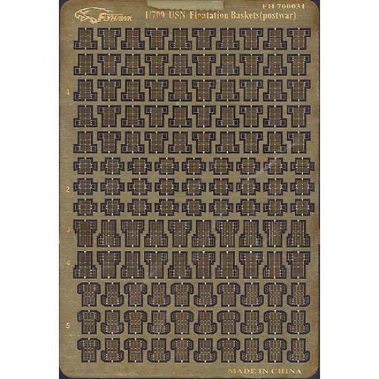 

Flyhawk Model US Navy Life Postwar Plastic Model FLYFH700031 1/700 Basket, Parts,