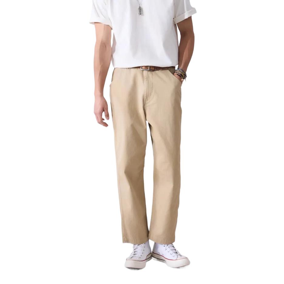 Converse Casual Pants Men's Brown Moderate Wide Leg Pants MCJ425-X63