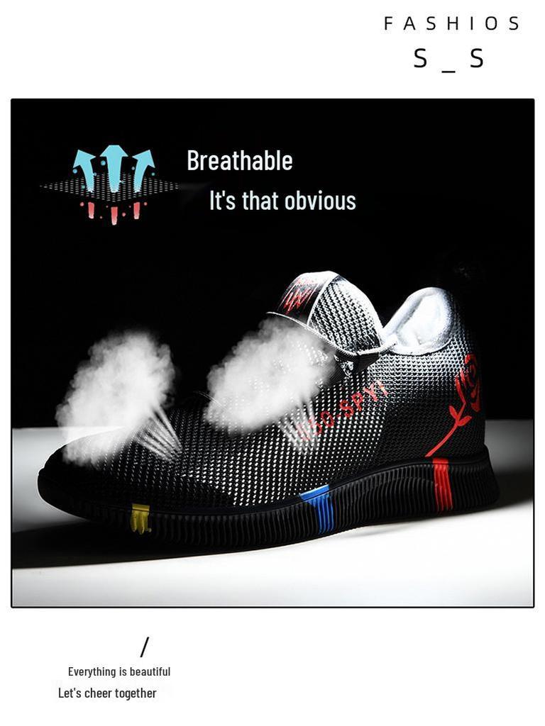 Shield Fox Women's Breathable Mesh Walking Sneakers 2025 - Non-slip, Lightweight, Casual Shoes for Moms