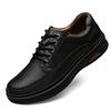 Fashion Genuine Leather Business Formal Shoes Luxury Brand Cow Leather Mens Shoes Upscale Men Casual Shoes British Style Leather Shoes