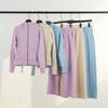 Warmer Kapuzenpullover & Hose Set für Damen für Herbst & Winter, für Outdoor-Sport und Freizeit