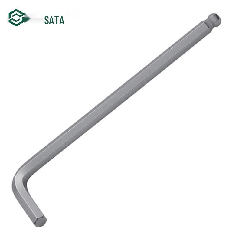 SATA Chrome Vanadium Steel Long Arm Ball End Hex Key Wrench