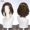 Arcane Viktor Cosplay Wig The Machine Herald Viktor Short Brown White Heat Resistant Synthetic Hair Anime Wigs Long Version