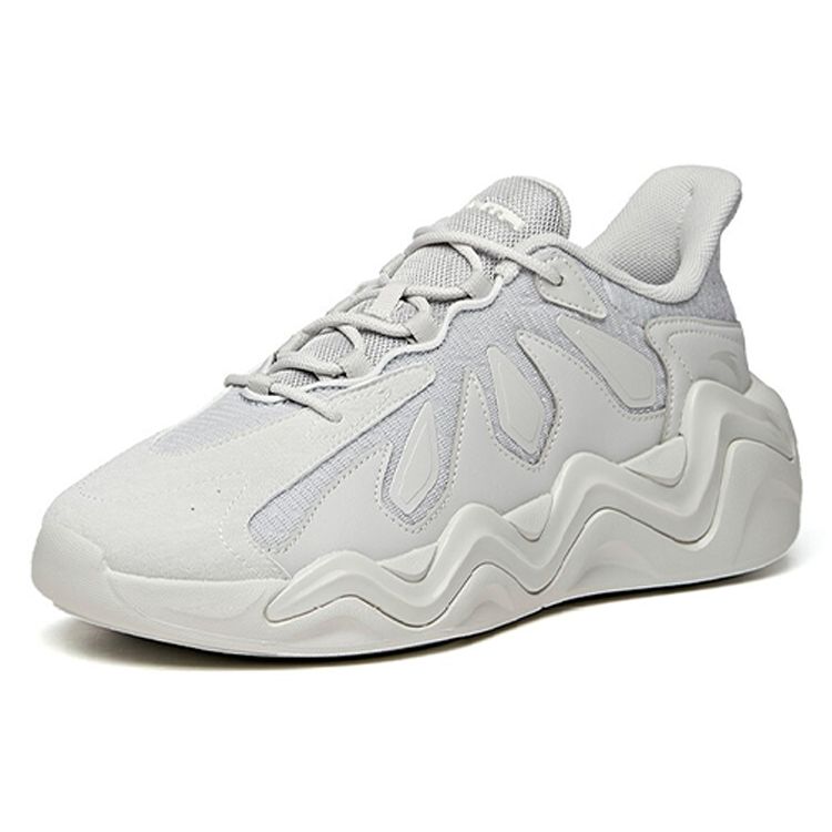 Anta Low Top Lifestyle Casual Shoes Men Sneaker Gray 112048841-2