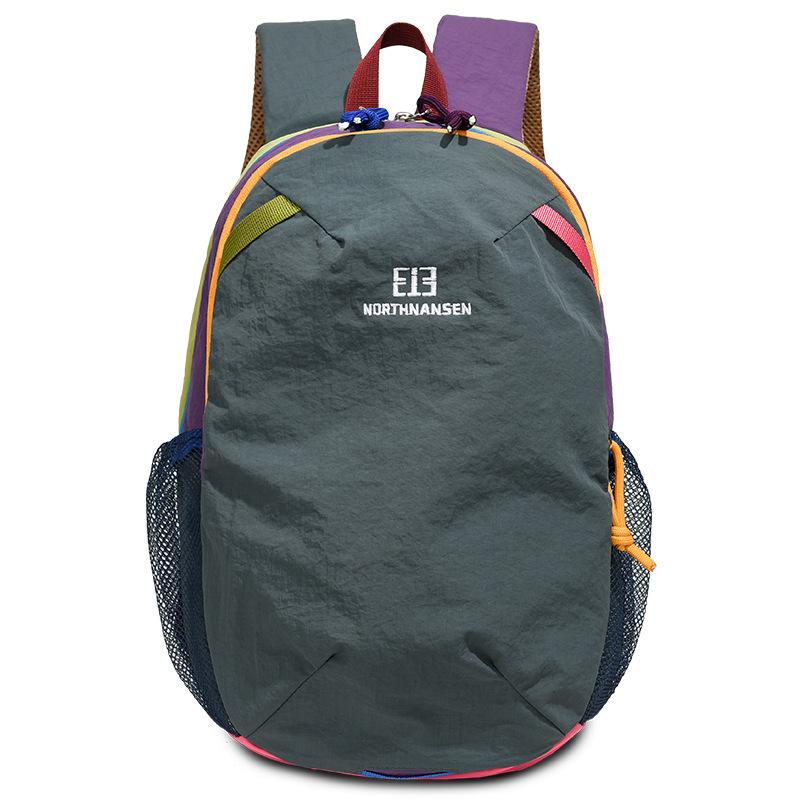 Trendy Unisex Outdoor Backpack - Color Block School, Sports & Travel