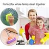 10 Pcs Dust Duster Mop Slippers Shoes Cover Soft Washable Reusable Microfiber Foot Socks Floor Cleaning Tools Shoe Cover