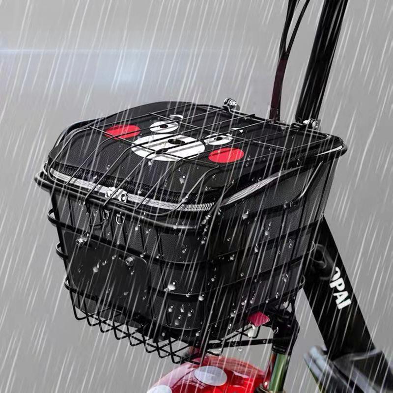 Borsa Cesta Impermeabile per Bicicletta per Tutte le Stagioni con Rivestimento Interno