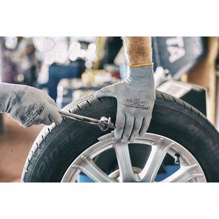 Luva de trabalho Vasalat - 101175416SB5 - Gebol Micro Flex Luvas de proteção Tamanho 8/5 pares