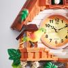 Decorative Cuckoo Wall Clock Hourly Time Living Room Clock Voice-controlled Children's Clock European-style Cuckoo Clock