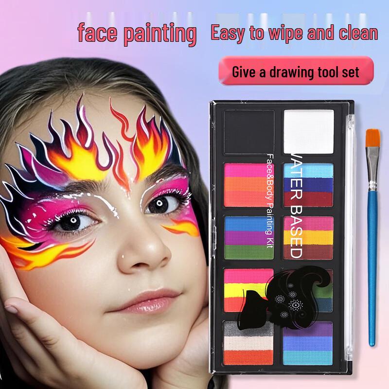 Children s Water-Soluble Face & Body Paint Kit