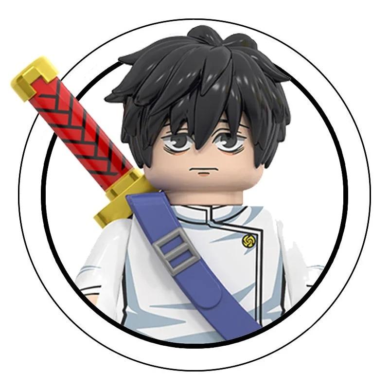 WM6202 WM6201 WM6200 WM6140 WM6139 Jujutsu Kaisen Byggeklosser Mini Actionfigur Itadori Yuji Gojo Satoru Ryomen Gaver Leker