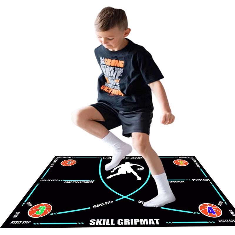 Anti-Slip Noise Reduction Children's Basketball Training Mat for Home Use
