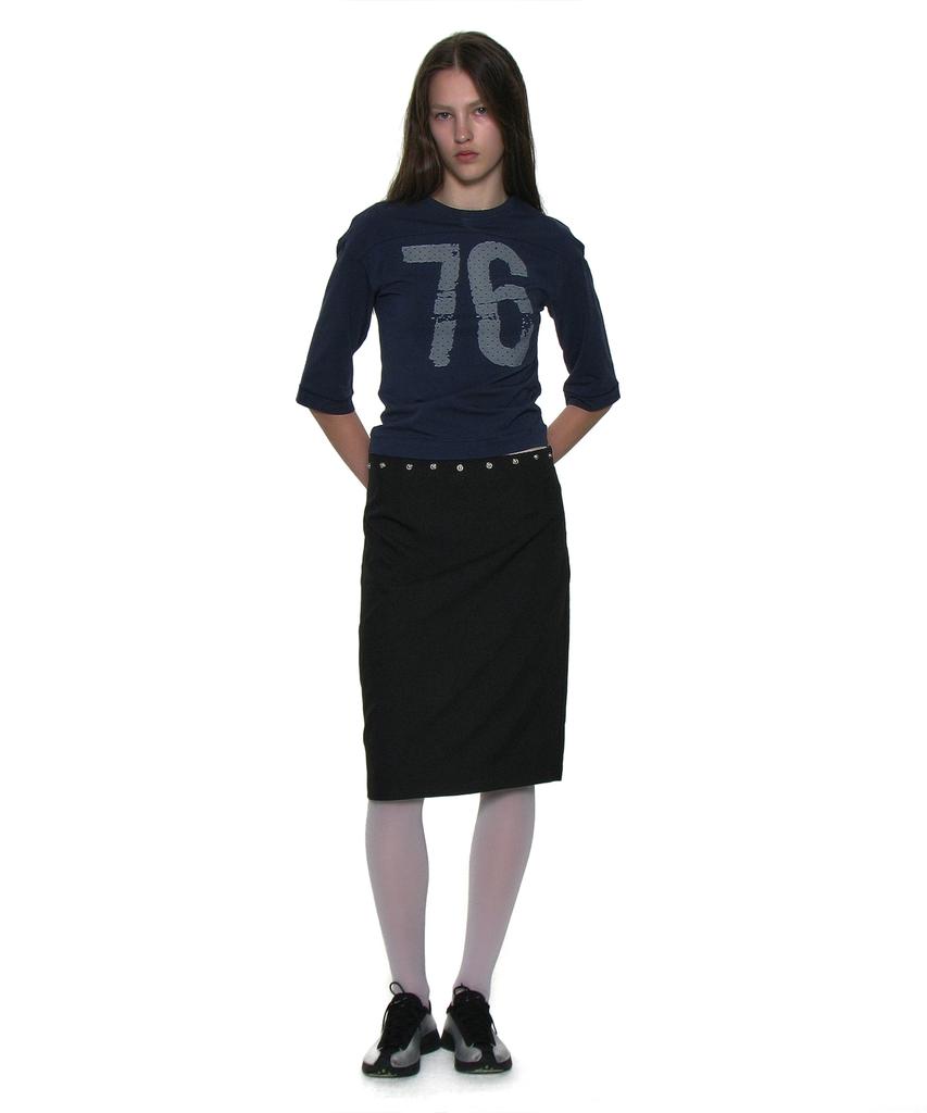 Partimento Woman (Set) Three-Way Transform Pleated Skirt_Black