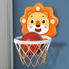 709H Children Hanging Basketball Board Punch Free Boys Basketball Stand Toys Kindergarten Indoor Sports Basketball Hoop Small